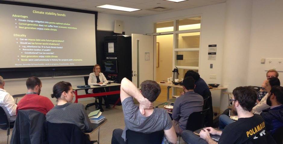 Oikos International, Sustainable Economics and Management, New York Chapter academic advisor, Julia M. Puaschunder, New York, New York, USA