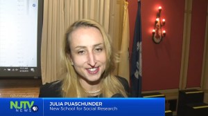 Media coverage, Keynote Panelist, Julia M. Puaschunder, 'Climate Change, Coasts, and Communities Symposium,' Monmouth University, Woodrow Wilson Great Hall, New Jersey, USA