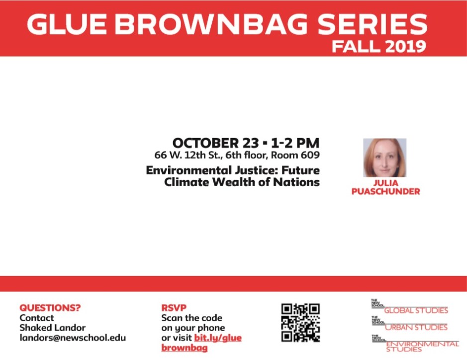 Global, Urban and Environmental Studies, School of Public Engagement, The New School, Julia M. Puaschunder, Intergenerational Equity: Corporate and Financial Leadership, Edward Elgar, Book Launch, Julia M. Puaschunder, 2019.