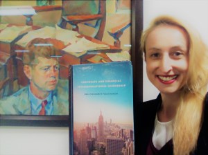 Julia M. Puaschunder, Corporate and Financial Intergenerational Leadership, Cambridge Scholars Publishing, 2019, Book Release at Harvard Kennedy School, Harvard University