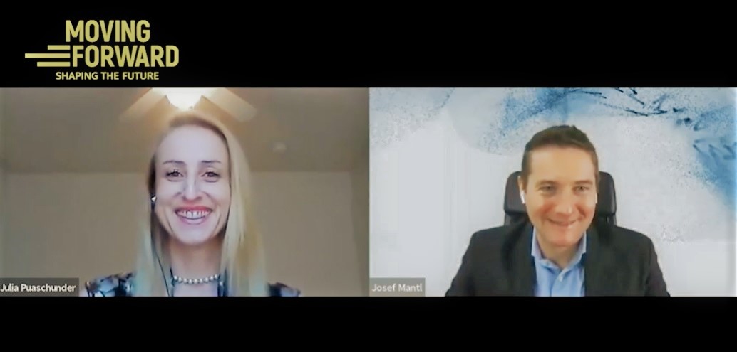 Moving Forward Trend Talk, Julia M. Puaschunder in cooperation with Dr. Josef Mantl, JMC Communications, Vice Mayor of Vienna, Austria, EU