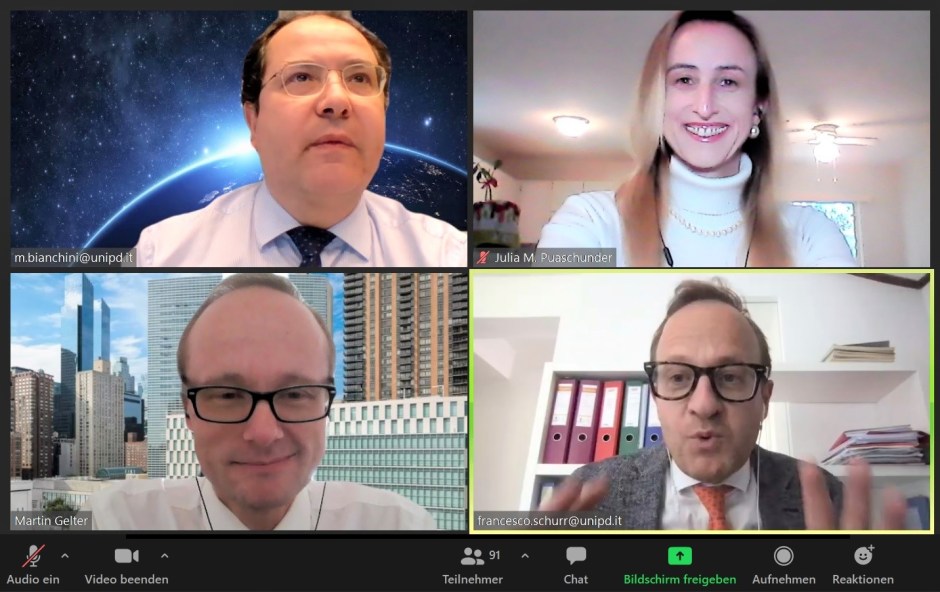 Guest lecture Professor Martin Gelter and Julia M. Puaschunder, COVID-19 and Comparative Corporate Governance