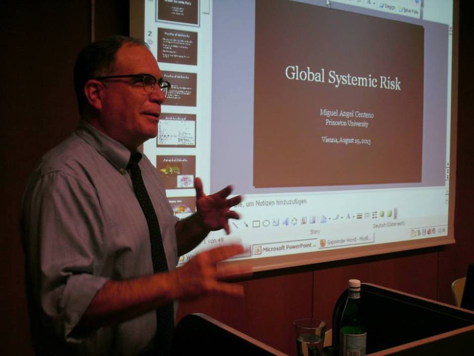 Princeton Dean Miguel Angel Centeno guest lecture on Global Systemic Risk