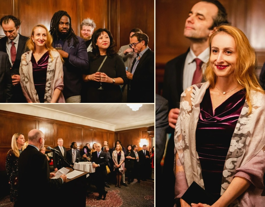 General Consultate of Austria Kickoff for the 64th Viennese Opera Ball 2018, Viennese Opera Ball New York, New York, Julia M. Puaschunder International Business Committee member and Silent Auction Donor