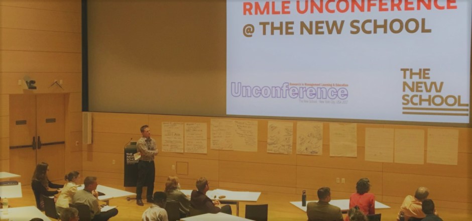 Academy of Management (AOM) Research in Managment Learning Unconference 2017 at The New School hosting Julia M. Puaschunder