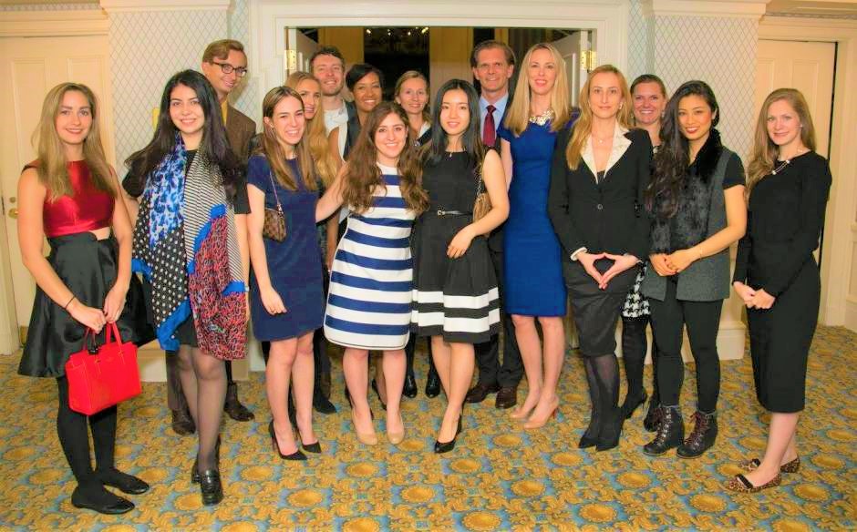 Viennese Opera Ball New York, New York, International Business Committee & Silent Auction Donor, Julia M. Puaschunder, in cooperation with the Parsons School of Design