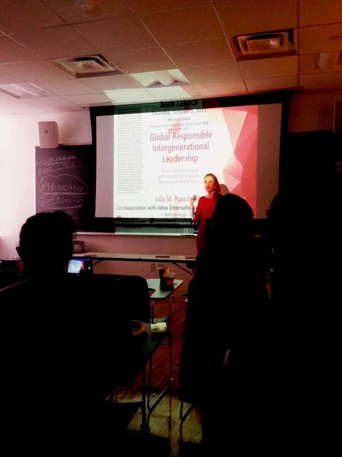 Global Responsible Intergenerational Leadership, Julia M. Puaschunder, Vernon Press, 2017