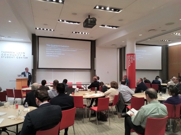 12th Annual Meeting of the Academy of Behavioral Finance and Economics at The New School, Keynote speaker Professor Max Fraad-Wolff invited by Julia M. Puaschunder