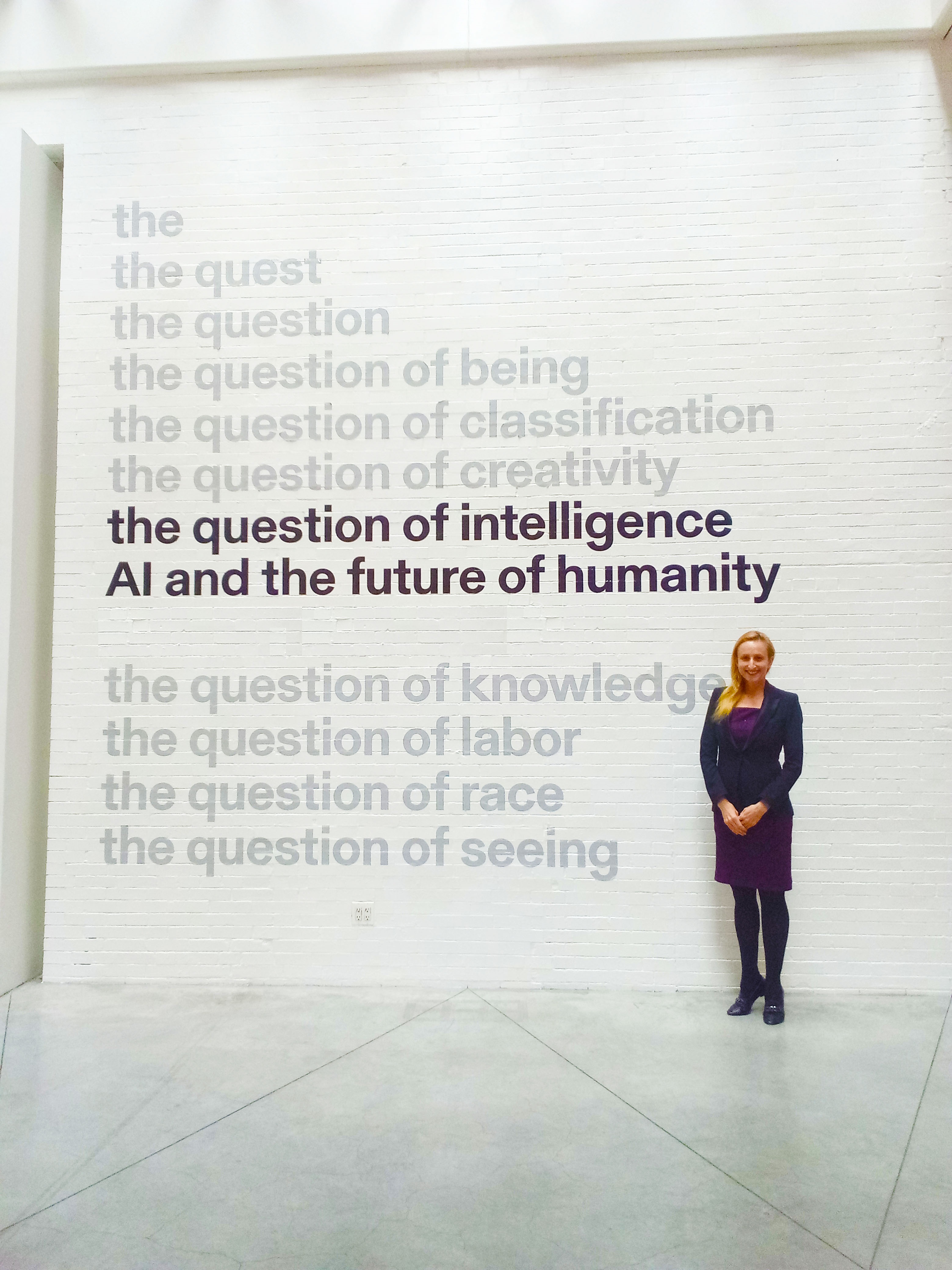 Artificial Intelligence and the future of humanity, Julia M. Puaschunder at The Parsons School of Design of The New School New York New York