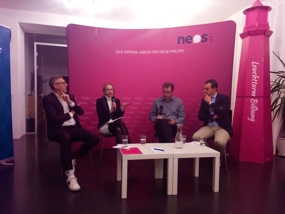 Report to the European Parliament presentation, The European Parliament, European Liberal Forum, NEOS Lab, Vienna, Austria, European Union, Julia M. Puaschunder